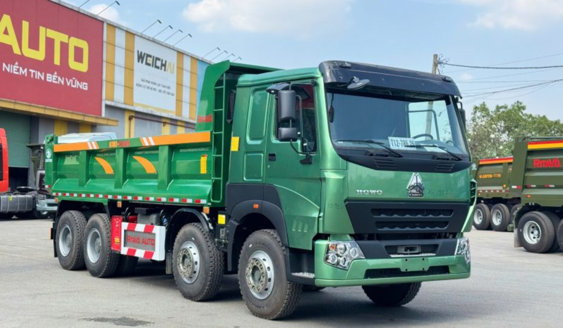 XE BEN 4 CHÂN HOWO TX 340HP